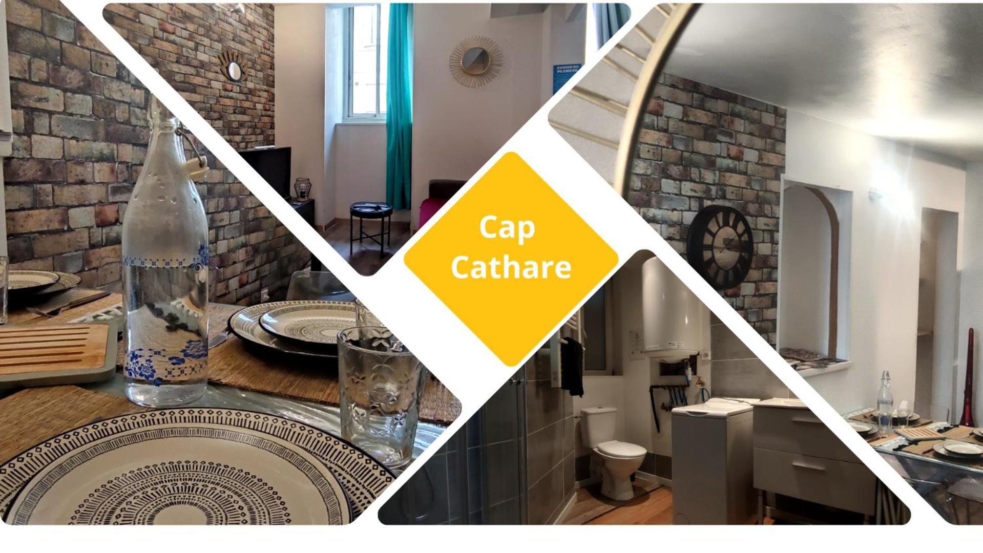 Le Cathare-Limoux-Wifi-Parking Free-Oc-Keys Apartment Ngoại thất bức ảnh