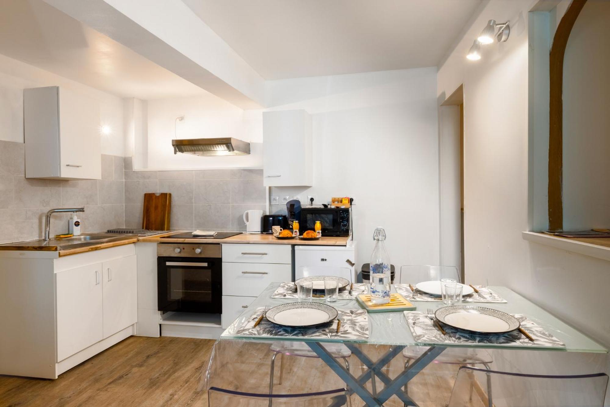 Le Cathare-Limoux-Wifi-Parking Free-Oc-Keys Apartment Ngoại thất bức ảnh